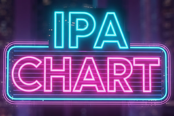 English IPA Chart
