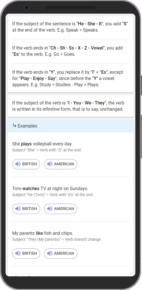 Aprende Inglés con Ejemplos