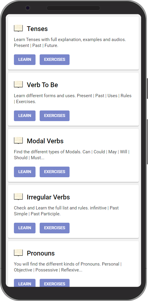 Learn English offline